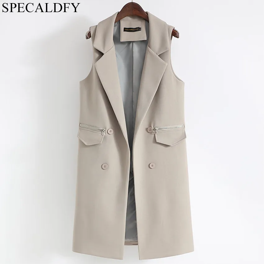2018 Autumn Winter Long Vest Women Sleeveless Coat Waistcoat Colete Feminino Ladies Office Suits Veste Femme Chalecos Para Mujer
2018 Autumn Winter Long Vest Women Sleeveless Coat Waistcoat Colete Feminino Ladies Office Suits Veste Femme Chalecos Para Mujer
