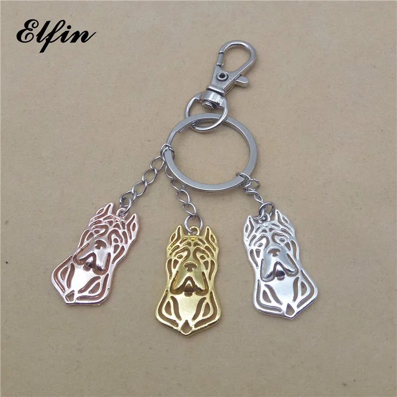 Elfin Trendy Cane Corso Keychain Fashion Animal Pet Dog Memorial Jewellery Key Chain Women Men Pet Lover Key Ring
Elfin Trendy Cane Corso Keychain Fashion Animal Pet Dog Memorial Jewellery Key Chain Women Men Pet Lover Key Ring
