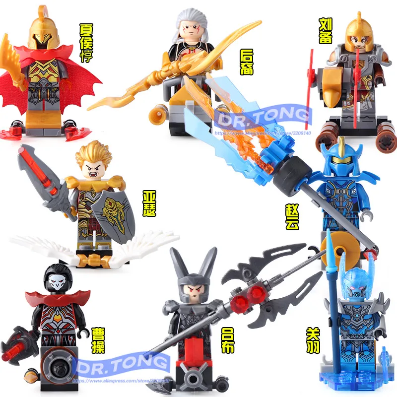 80pcs/lot SY679 King of Glory Heroes One of China Romance of the Three Kingdoms Building Blocks Figures Set Models Toys
80pcs/lot SY679 King of Glory Heroes One of China Romance of the Three Kingdoms Building Blocks Figures Set Models Toys
