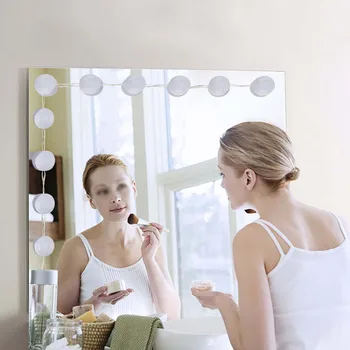 Make up Mirrors Bulb Adjustable Brightness lights Makeup Mirror Vanity LED Light Bulbs Kit USB Charging Port Cosmetic Lighted
Make up Mirrors Bulb Adjustable Brightness lights Makeup Mirror Vanity LED Light Bulbs Kit USB Charging Port Cosmetic Lighted