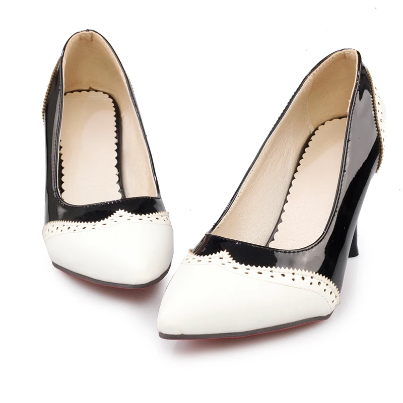 PQECFS Big size 32-47 high quality spring & autumn women mixed colors pointed toe high heels pumps 2 colors
PQECFS Big size 32-47 high quality spring & autumn women mixed colors pointed toe high heels pumps 2 colors