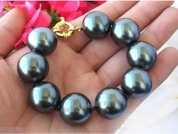 Hot sale new Style >>>>>Rare Huge 20mm Black South Sea Shell Pearl Round Beads Bracelets 8" AAA
Hot sale new Style >>>>>Rare Huge 20mm Black South Sea Shell Pearl Round Beads Bracelets 8" AAA