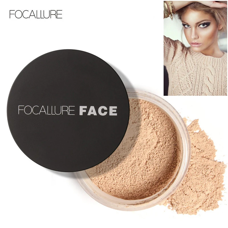 Focallure Face Makeup Powder 3 Colors Base Matte Skin Finish Translucent Loose Setting Mineral Powder Palette With Powder Puff
Focallure Face Makeup Powder 3 Colors Base Matte Skin Finish Translucent Loose Setting Mineral Powder Palette With Powder Puff