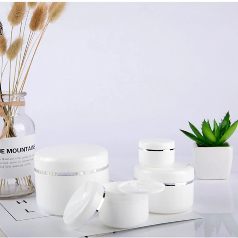 Refillable Bottles Travel Face Cream Lotion Cosmetic Container Plastic Empty Makeup Jar Pot 20/30/50/100/150/250ml
Refillable Bottles Travel Face Cream Lotion Cosmetic Container Plastic Empty Makeup Jar Pot 20/30/50/100/150/250ml