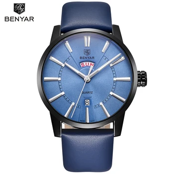 BENYAR Fashion Casual Men Watches Top Brand Luxury Double calendar Quartz Watch Business Male New Clock Support Dropshipping
BENYAR Fashion Casual Men Watches Top Brand Luxury Double calendar Quartz Watch Business Male New Clock Support Dropshipping