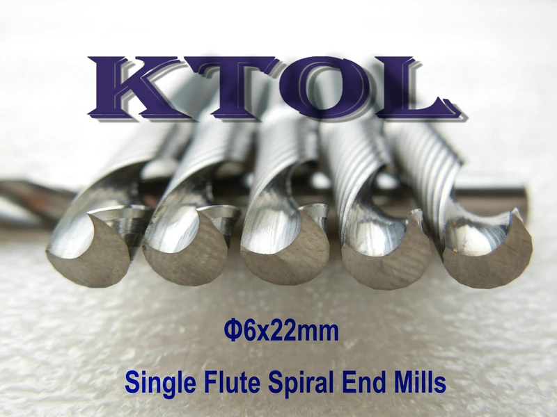 10pcs 6*22mm 1 Flute Mill Cutter, Tungsten Carbide Tools for CNC Milling Machine,Woodworking Cutting Bit,Clean Cut Acrylic/MDF
10pcs 6*22mm 1 Flute Mill Cutter, Tungsten Carbide Tools for CNC Milling Machine,Woodworking Cutting Bit,Clean Cut Acrylic/MDF