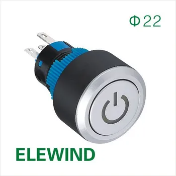 ELEWIND 22mm Round illuminated Power symbol push button switch (PB223WY-22T/B/12V/IP65)
ELEWIND 22mm Round illuminated Power symbol push button switch (PB223WY-22T/B/12V/IP65)