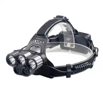 30000LM 6 Modes 5x XM-L T6 led flashlight 18650 Head Light Torch lanterna led recarregavel led flashlight head #4A27
30000LM 6 Modes 5x XM-L T6 led flashlight 18650 Head Light Torch lanterna led recarregavel led flashlight head #4A27