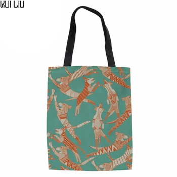 Women Heavy Dute Shopping Bags Dog Party Retro Canvas Tote Ladies Handebag Reusable Large Grocery Package for Female
Women Heavy Dute Shopping Bags Dog Party Retro Canvas Tote Ladies Handebag Reusable Large Grocery Package for Female