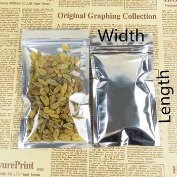 14*19CM Translucent Aluminium Foil Ziplock Bag Self-Sealing Food Packaging Bags Moisture Proof Food Freezer Bag
14*19CM Translucent Aluminium Foil Ziplock Bag Self-Sealing Food Packaging Bags Moisture Proof Food Freezer Bag