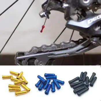 10Pcs/Lot Aluminum Alloy Wire End Caps End Caps Road MTB Brake Inner Cable Derailleur Shifter Cable End Cap Bicycle Bike Parts
10Pcs/Lot Aluminum Alloy Wire End Caps End Caps Road MTB Brake Inner Cable Derailleur Shifter Cable End Cap Bicycle Bike Parts