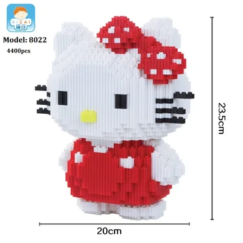 Xizai Connection Blocks Cartoon Building Toy Big size Kitty assembly Educational Intelligence Blocks Melody for Children Gift
Xizai Connection Blocks Cartoon Building Toy Big size Kitty assembly Educational Intelligence Blocks Melody for Children Gift