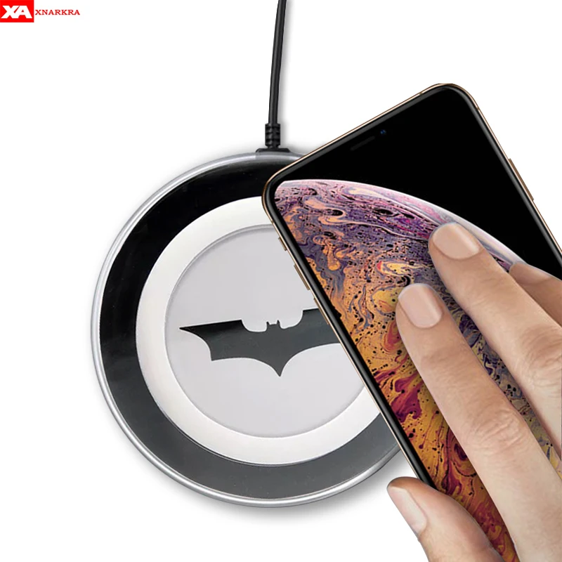 Batman Qi Wireless Charger Pad For iPhone XS MAX XR X 8 Plus Batman A+ Wireless Charging For Samsung S10 S9 S8 Plus S7 S6 Edge
Batman Qi Wireless Charger Pad For iPhone XS MAX XR X 8 Plus Batman A+ Wireless Charging For Samsung S10 S9 S8 Plus S7 S6 Edge