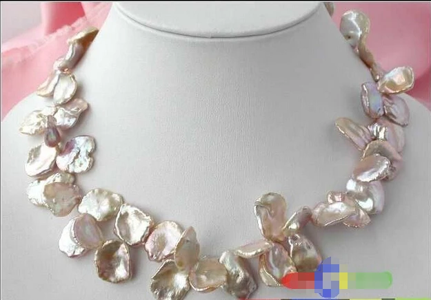 HOT## Wholesale FREE SHIPPING P1335 17" 20MM FOLIAGE LAVENDER KESHI REBORN PEARL NECKLACE
HOT## Wholesale FREE SHIPPING P1335 17" 20MM FOLIAGE LAVENDER KESHI REBORN PEARL NECKLACE