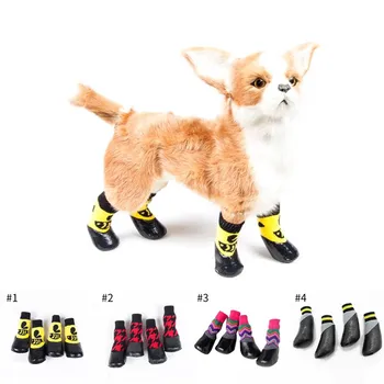 4 Pcs Pet Dog Shoes Boots Waterproof Socks Puppy Non-slip Outdoor Feet Cover MYDING
4 Pcs Pet Dog Shoes Boots Waterproof Socks Puppy Non-slip Outdoor Feet Cover MYDING