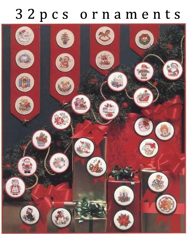 Counted Cross Stitch Kit Christmas Quickies Ornament Jingle Bell Music Santa Candle Flower Tree Ornaments Dim 00217
Counted Cross Stitch Kit Christmas Quickies Ornament Jingle Bell Music Santa Candle Flower Tree Ornaments Dim 00217