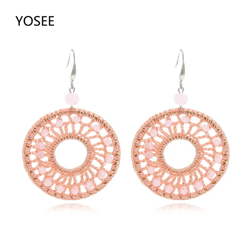 Drop Earrings New Fashion Ethnic Earrings Boho Bohemian hanging Round Colorful Indian vintage Earrings For Women Jewelry
Drop Earrings New Fashion Ethnic Earrings Boho Bohemian hanging Round Colorful Indian vintage Earrings For Women Jewelry