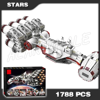 1788pcs Space Wars Ultimate Collector Tantive IV Rebel Blockade Runner 05046 Model Building Blocks Kid Game Compatible with Lago
1788pcs Space Wars Ultimate Collector Tantive IV Rebel Blockade Runner 05046 Model Building Blocks Kid Game Compatible with Lago