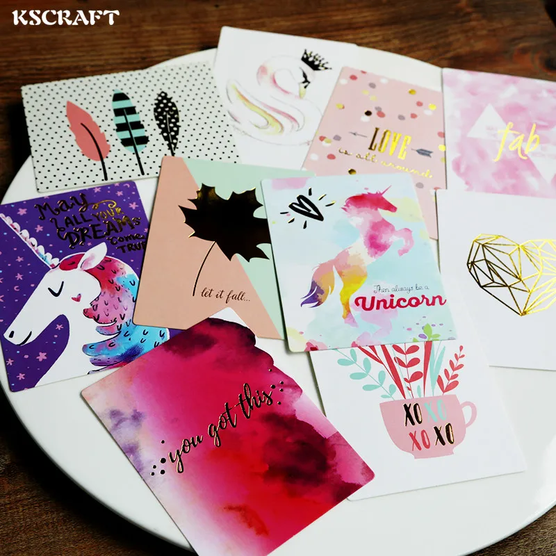 KSCRAFT 20Pcs Cute Unicorn Acid Free Colorful Paper Pocket Cards for Scrapbooking DIY Projects/Photo Album/Card Making Crafts
KSCRAFT 20Pcs Cute Unicorn Acid Free Colorful Paper Pocket Cards for Scrapbooking DIY Projects/Photo Album/Card Making Crafts