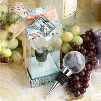 20PCS Crystal Globe Wine Bottle Stopper Travel Theme Wedding Favors Engagement Keepsake Event Giveaways
20PCS Crystal Globe Wine Bottle Stopper Travel Theme Wedding Favors Engagement Keepsake Event Giveaways