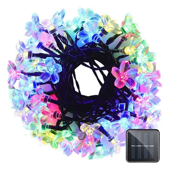 12m Solar String Christmas Lights Outdoor LED Waterproof Flower Garden Blossom Lighting Party Home Decoration white multi color
12m Solar String Christmas Lights Outdoor LED Waterproof Flower Garden Blossom Lighting Party Home Decoration white multi color