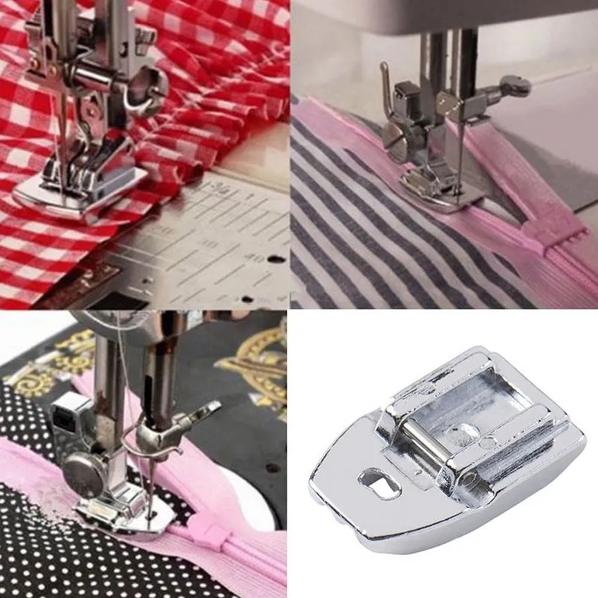 Best Quality Domestic Sewing Machine Parts Invisible Concealed Snap Zipper Presser Foot for Brother Singer Sewing Machine
Best Quality Domestic Sewing Machine Parts Invisible Concealed Snap Zipper Presser Foot for Brother Singer Sewing Machine