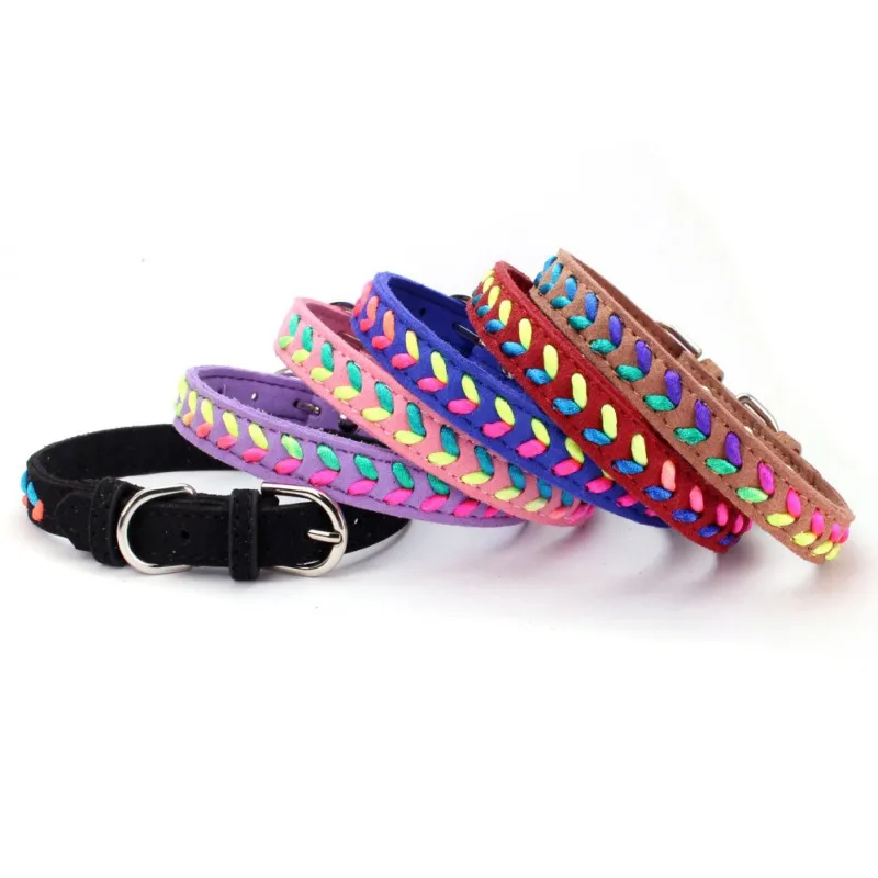 Personalized Dogs Collar Braided Custom Leather Puppy Cat Pet Collars For Small Medium Dogs Basic Collars For Puppy
Personalized Dogs Collar Braided Custom Leather Puppy Cat Pet Collars For Small Medium Dogs Basic Collars For Puppy