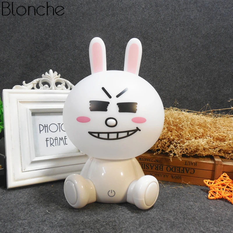 Novelty Cony Rabbit Night Light Touch Switch USB Led Night Lamp for Children's Room Baby Bedside Lamp Luminaire Christmas Decor
Novelty Cony Rabbit Night Light Touch Switch USB Led Night Lamp for Children's Room Baby Bedside Lamp Luminaire Christmas Decor