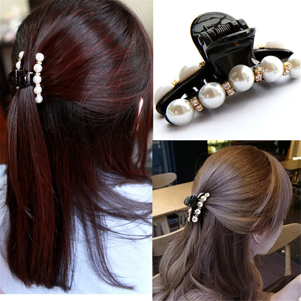 Pearl Hair Claws Luxury Pearls Hairpins Hair Ornaments Trendy Hair Clip Shiny Hair Claws/x
Pearl Hair Claws Luxury Pearls Hairpins Hair Ornaments Trendy Hair Clip Shiny Hair Claws/x