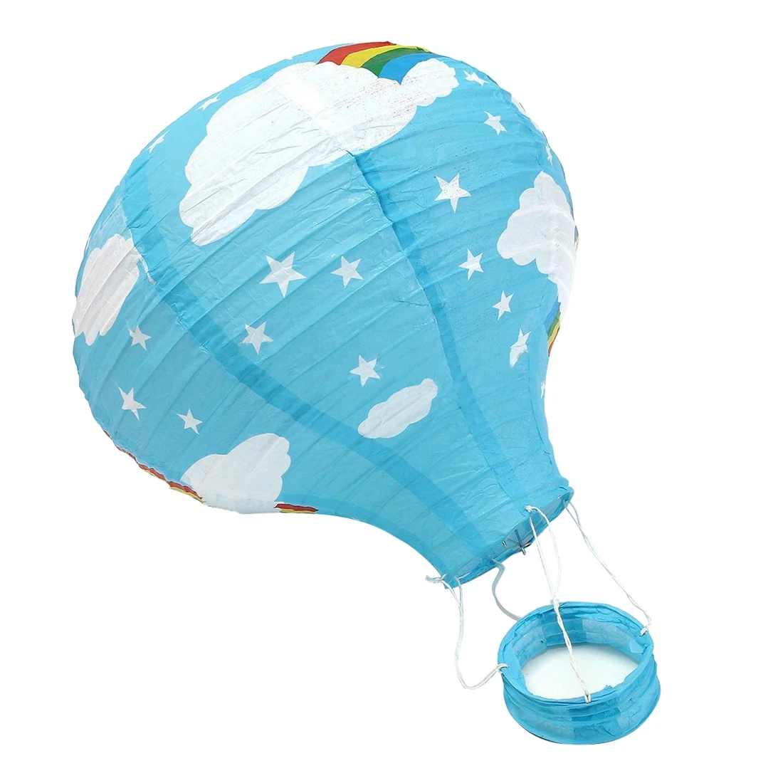 UESH-12inch Hot Air Balloon Paper Lantern Lampshade Ceiling Light Wedding Party Decor, Blue Rainbow
UESH-12inch Hot Air Balloon Paper Lantern Lampshade Ceiling Light Wedding Party Decor, Blue Rainbow