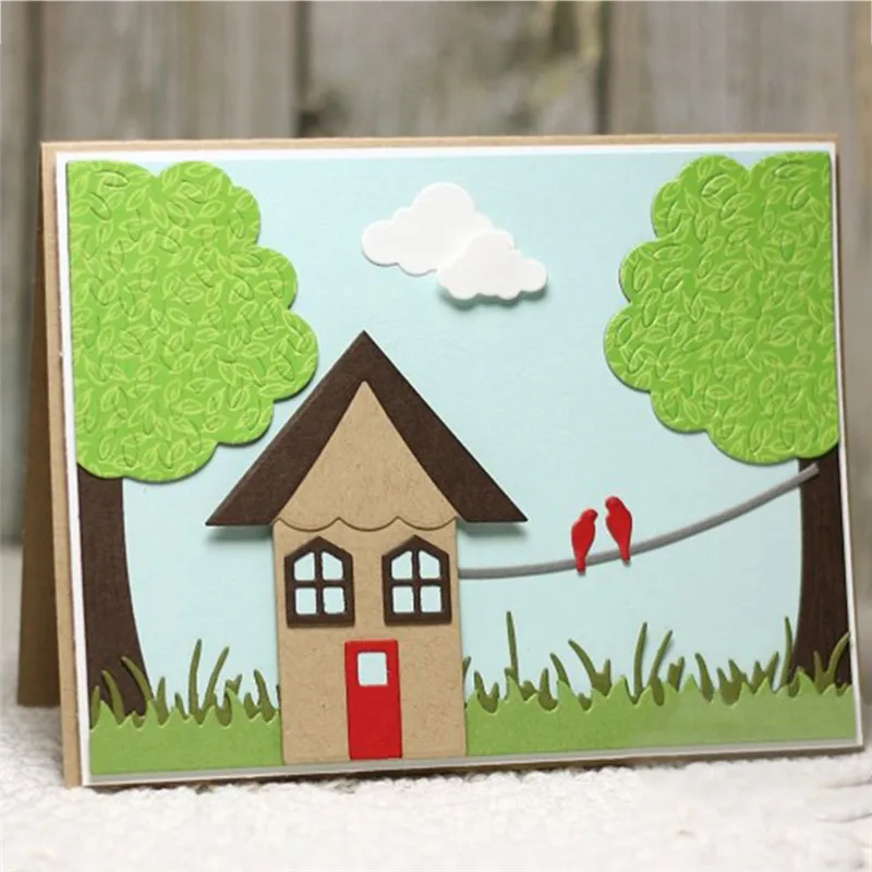 YaMinSanNiO House Metal Cutting Dies Scrapbooking Street Light Tree Die Cuts Card Making Craft Dies Embossing Stencil New 2019
YaMinSanNiO House Metal Cutting Dies Scrapbooking Street Light Tree Die Cuts Card Making Craft Dies Embossing Stencil New 2019