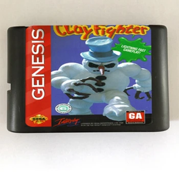 Clay Fighter Game Cartridge Newest 16 bit Game Card For Sega Mega Drive / Genesis System
Clay Fighter Game Cartridge Newest 16 bit Game Card For Sega Mega Drive / Genesis System
