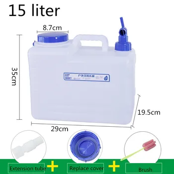 Portable 15 liter Drinking Water Bucket With Faucet Food grade material Liquid storage Container BPA-Free
Portable 15 liter Drinking Water Bucket With Faucet Food grade material Liquid storage Container BPA-Free