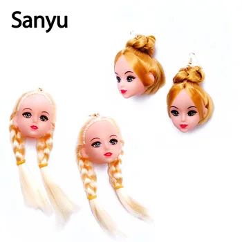 Exaggerated Cool Punk Yellow Hair Little GIrls Drop Earrings Trendy Funny Creative Dangle Earrings Fashion Female Brincos Mujer
Exaggerated Cool Punk Yellow Hair Little GIrls Drop Earrings Trendy Funny Creative Dangle Earrings Fashion Female Brincos Mujer