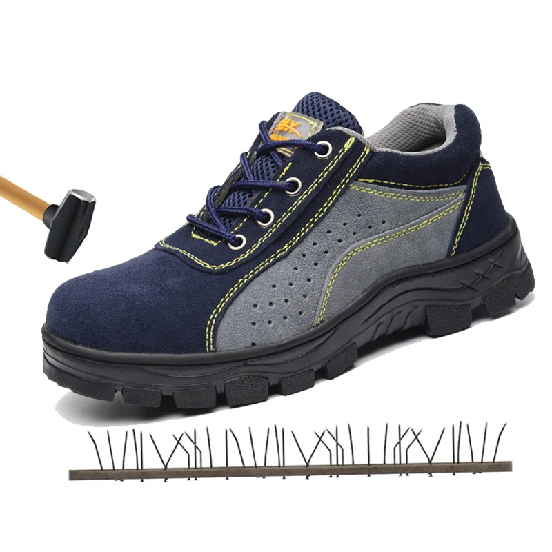 Steel Toe Cap Work Safety Shoes Men Outdoor Anti-slip Steel Puncture Proof Construction Safety Boots Shoes
Steel Toe Cap Work Safety Shoes Men Outdoor Anti-slip Steel Puncture Proof Construction Safety Boots Shoes