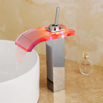 2018 New Robinet Salle De Bain Baralho Torneira Finish Bathroom Waterfall Led Faucet Glass Basin Mixer Tap Deck Mounted Sink
2018 New Robinet Salle De Bain Baralho Torneira Finish Bathroom Waterfall Led Faucet Glass Basin Mixer Tap Deck Mounted Sink