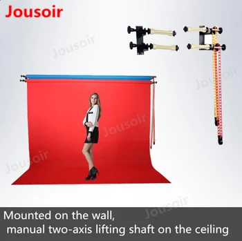 MB-10 manual two-axis lifting shaft background lift shooting background axis wedding photography camera background fram CD50 T08
MB-10 manual two-axis lifting shaft background lift shooting background axis wedding photography camera background fram CD50 T08