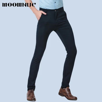 Trousers Men Autumn Business Casual Gentleman Fashion Elastic Pant No ironing Full Length MOOWNUC Slim Fit MWC Plus Size 38 36
Trousers Men Autumn Business Casual Gentleman Fashion Elastic Pant No ironing Full Length MOOWNUC Slim Fit MWC Plus Size 38 36