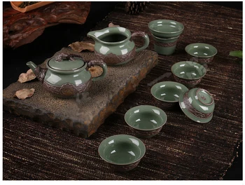 10pcs/set Superior quality artwork tea set,Porcelain Brand Exquisite Set Kung Fu Tea Cup,Hot sales of Ceramic tea set.Coffee cup
10pcs/set Superior quality artwork tea set,Porcelain Brand Exquisite Set Kung Fu Tea Cup,Hot sales of Ceramic tea set.Coffee cup