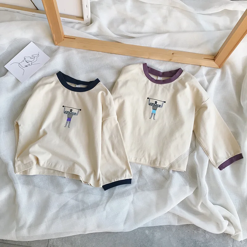 2018 Autumn Baby Girls T Shirt Boys Sweatshirts Kids Tops Long Sleeve Tees Cotton O-neck Cartoon Pattern Printed Top Drop Ship
2018 Autumn Baby Girls T Shirt Boys Sweatshirts Kids Tops Long Sleeve Tees Cotton O-neck Cartoon Pattern Printed Top Drop Ship