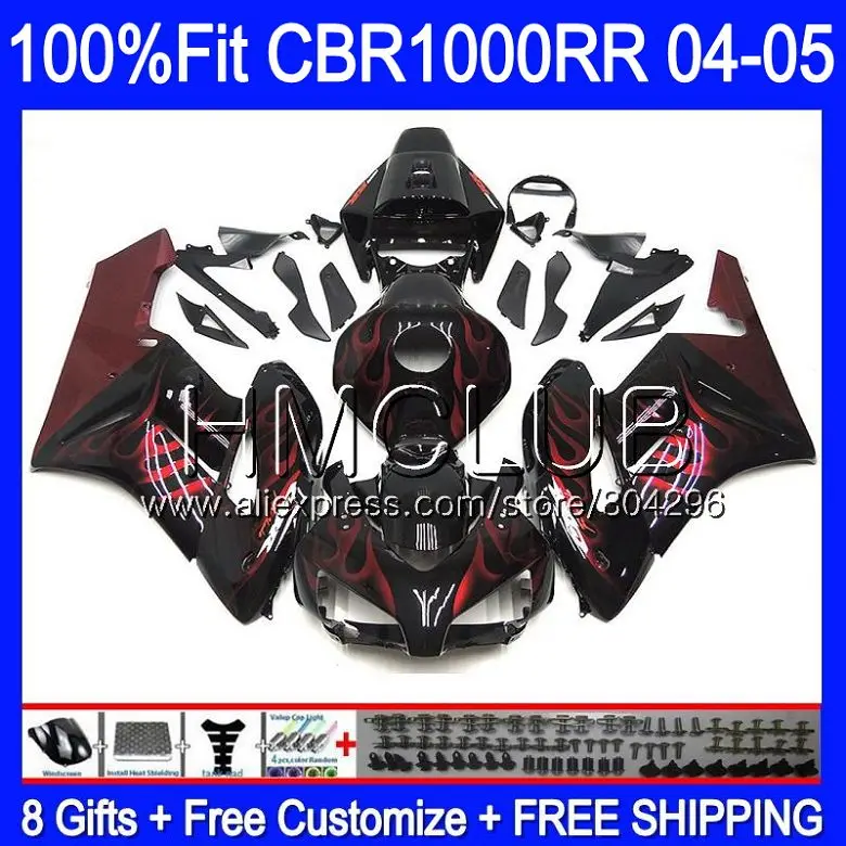 Injection Body For HONDA CBR 1000RR CBR1000 RR 04 05 72HM.19 CBR1000RR 04 05 CBR 1000 RR 2004 2005 Red flames OEM Fairing kit
Injection Body For HONDA CBR 1000RR CBR1000 RR 04 05 72HM.19 CBR1000RR 04 05 CBR 1000 RR 2004 2005 Red flames OEM Fairing kit