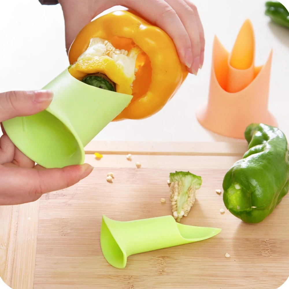 Chilli Green Pepper To Remove The Seeds Of The Chilli Easy To Remove The Device Kitchen Supplies 2pc
Chilli Green Pepper To Remove The Seeds Of The Chilli Easy To Remove The Device Kitchen Supplies 2pc