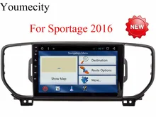 Новинка! 4 г 9 дюймов! sportage R/Sportage 3 2 DIN Android 6.0 dvd-плеер автомобиля GPS WIFI для Kia Sportage 2016 2017 лет CANBUS коробка Бесплатная