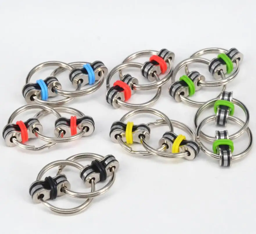 5 Color Decompression Chain Fidget Hand Spinner Finger Spinner Toy Metal Keychain Fidget Boring Toys
5 Color Decompression Chain Fidget Hand Spinner Finger Spinner Toy Metal Keychain Fidget Boring Toys