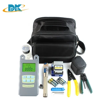 FTTH Fiber Tool Kits 15 in 1 with Fiber CleaverFC-6S, Optical Power Meter Visual Fault Lcator 3-5KM and Stripper
FTTH Fiber Tool Kits 15 in 1 with Fiber CleaverFC-6S, Optical Power Meter Visual Fault Lcator 3-5KM and Stripper