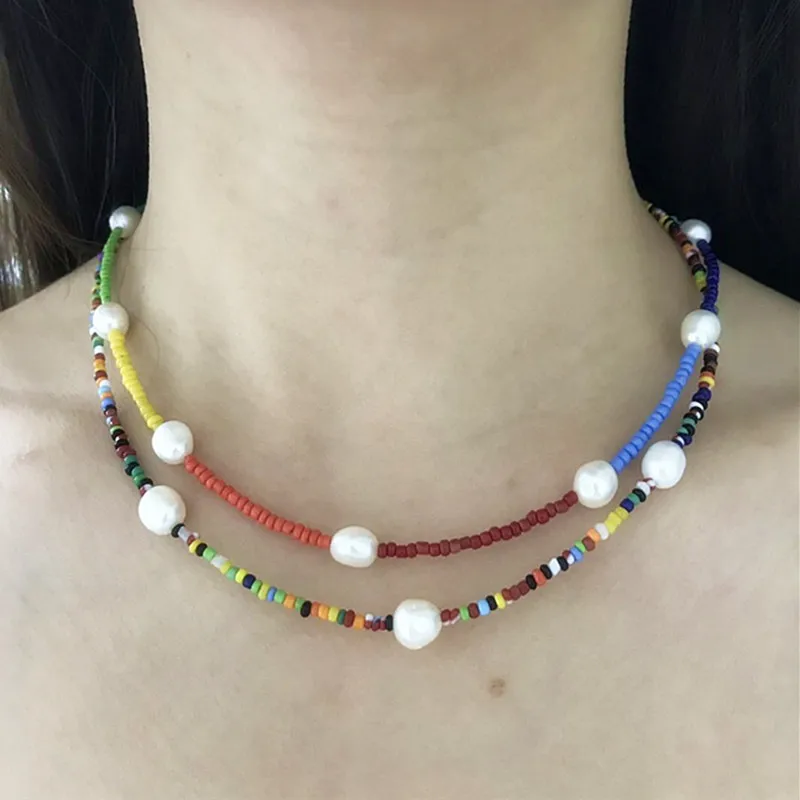 2019 Newly Listed Freshwater Pearl Multicolor Beads Paired With Special Design Necklace Female Special Gifts
2019 Newly Listed Freshwater Pearl Multicolor Beads Paired With Special Design Necklace Female Special Gifts