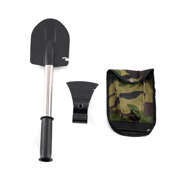 4-in-1 Outdoor Multi-function Military Portable Folding Camping Shovel Survival Spade Trowel Dibble Emergency Garden Travel Kits
4-in-1 Outdoor Multi-function Military Portable Folding Camping Shovel Survival Spade Trowel Dibble Emergency Garden Travel Kits