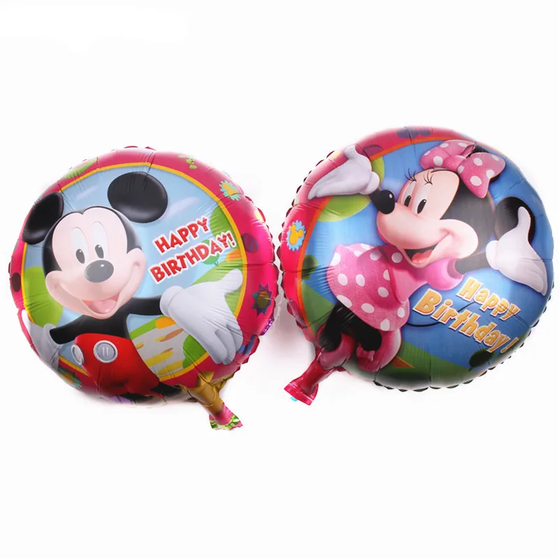 Cartoon 18-inch round mickey aluminum film helium balloon for baby's 100th birthday party
Cartoon 18-inch round mickey aluminum film helium balloon for baby's 100th birthday party