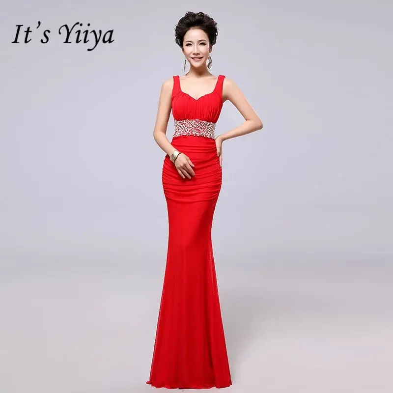 It's YiiYa New Bling Sequined Waist Mermaid Dresses Vestidos Fashion Sexy Sleeveless Trumpet Evening Gowns H026
It's YiiYa New Bling Sequined Waist Mermaid Dresses Vestidos Fashion Sexy Sleeveless Trumpet Evening Gowns H026