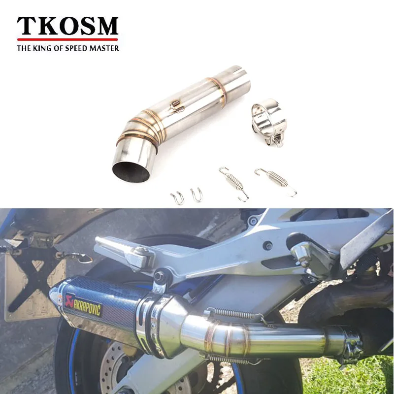 TKOSM Motorcycle Exhaust Middle Link Pipe Accessories Escape Connection Pipe System For Honda CB600F Hornet 2007- 2013 Slip-on
TKOSM Motorcycle Exhaust Middle Link Pipe Accessories Escape Connection Pipe System For Honda CB600F Hornet 2007- 2013 Slip-on